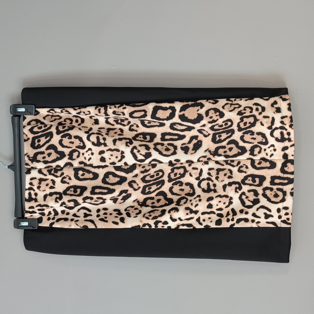 Vince Camuto Animal Print Pencil Skirt Size Medium - Picture 2 of 13